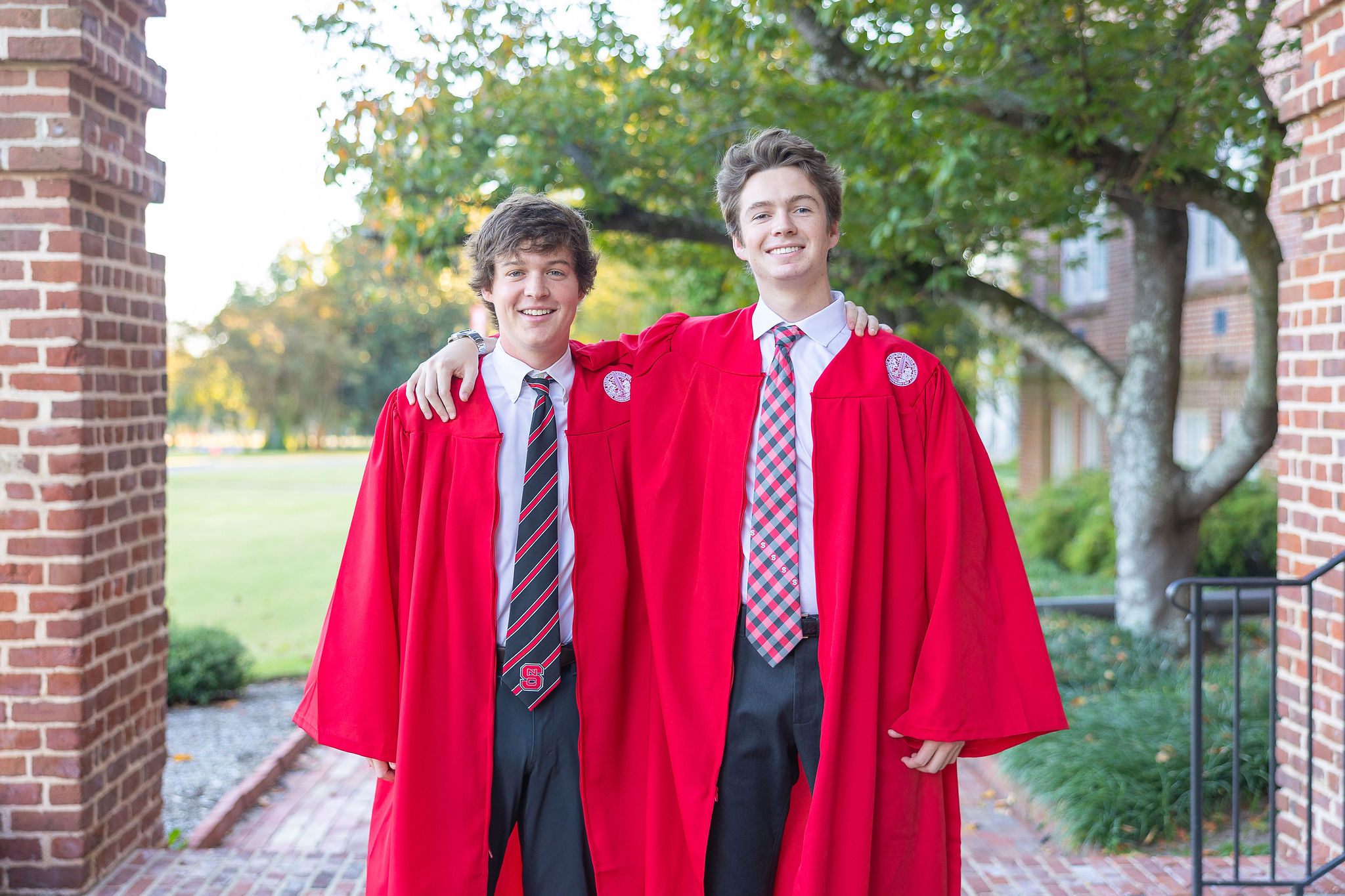 Best Friends In Graduation Gown at NC State