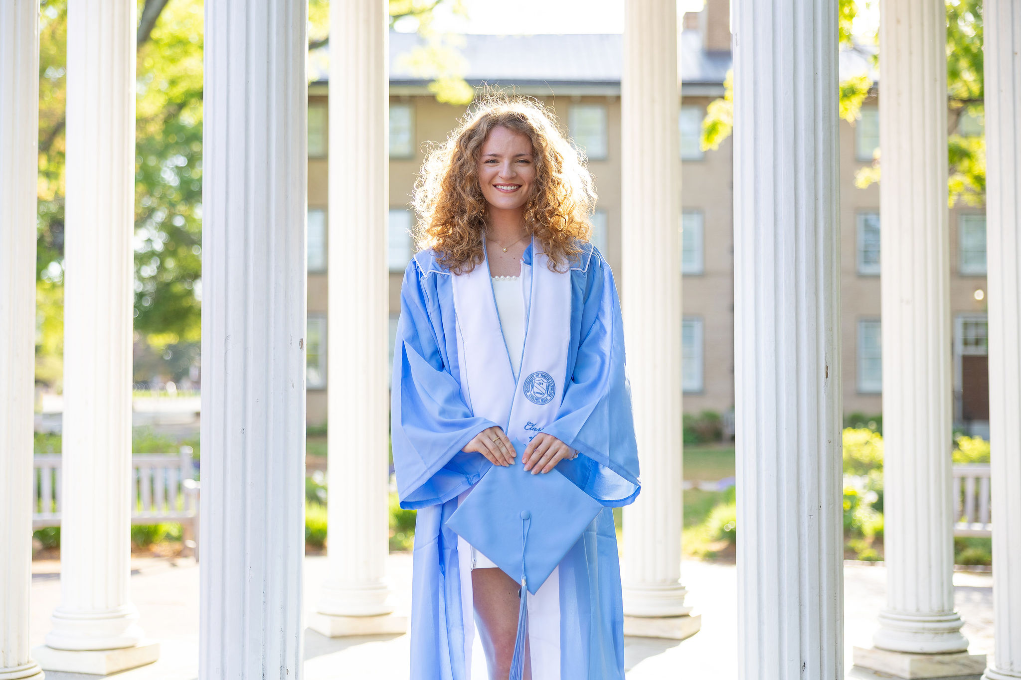 UNC senior at old well