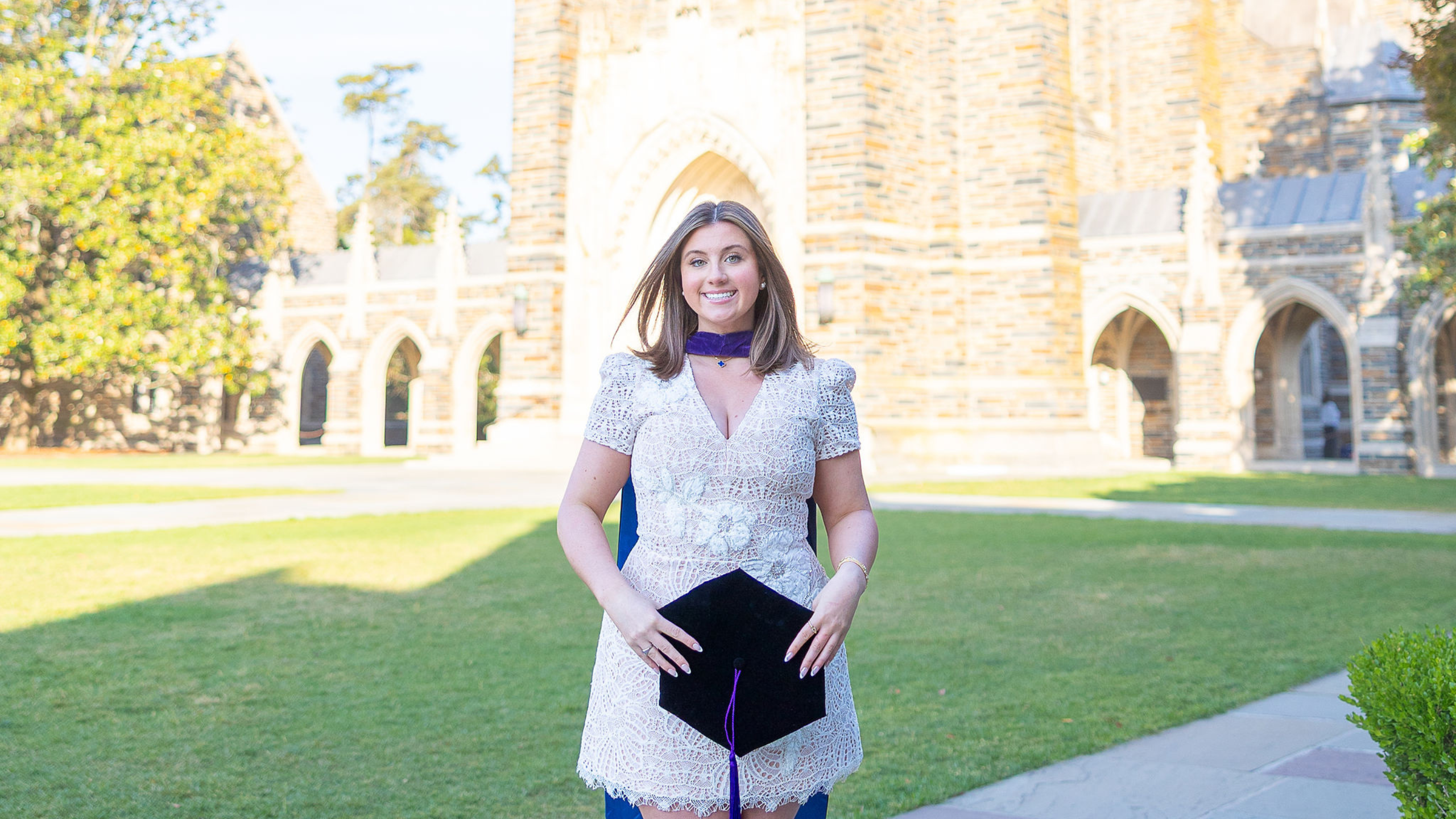 Duke law school graduate in field